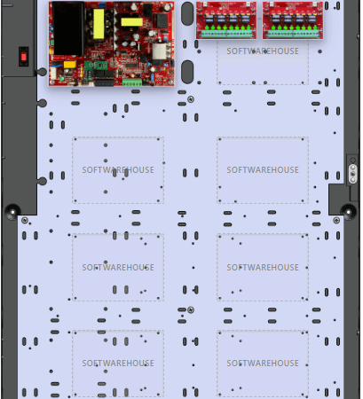 LifeSafetyPower FPO150-2D8E6S Software House Unified Power Systems 150W Single Voltage, 120 VAC 16 Auxiliary Outputs