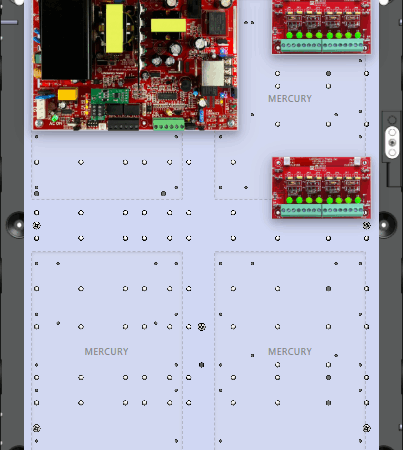 LifeSafetyPower FPO150-2D8PE2M Mercury Unified Power Systems 150W Single Voltage, 120 VAC 16 Auxiliary Outputs