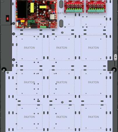 LifeSafetyPower FPO150-2D8PE6P Paxton Unified Power Systems 150W Single Voltage, 120 VAC 16 Auxiliary Outputs