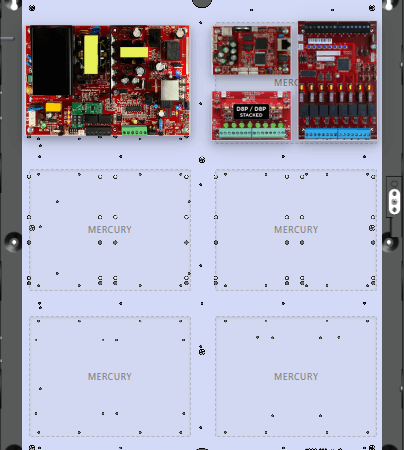 LifeSafetyPower FPO150-2D8PM8NL4E4M Mercury Unified Power Systems 150W Single Voltage, 120 VAC 8 Managed Lock Outputs 16 Auxiliary Outputs
