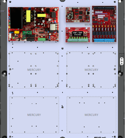 LifeSafetyPower FPO150-2D8PM8NL4E4M-WW Mercury Unified Power Systems 150W Single Voltage, 120 VAC 8 Managed Lock Outputs 16 Auxiliary Outputs