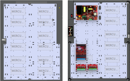 LifeSafetyPower FPO150-2D8PM8PNL4E6M1 Mercury Unified Power Systems 150W Single Voltage, 120 VAC 8 Managed Lock Outputs 16 Auxiliary Outputs