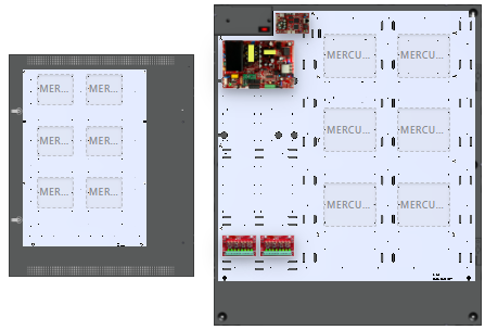 LifeSafetyPower FPO150-2D8PNL4E8M1 Mercury Unified Power Systems 150W Single Voltage, 120 VAC 16 Auxiliary Outputs