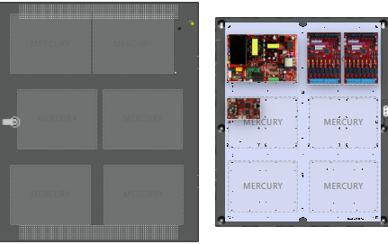 LifeSafetyPower FPO150-2M8PNL4E4M1 Mercury Unified Power Systems 150W Single Voltage, 120 VAC 16 Managed Lock Outputs