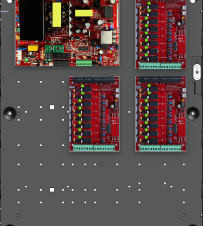 LifeSafetyPower FPO150-3C8E2 Standard Power Systems 150W Single Voltage, 120 VAC 24 Relay Lock Outputs