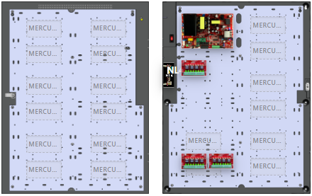 LifeSafetyPower FPO150-3D8NL4E6M1 Mercury Unified Power Systems 150W Single Voltage, 120 VAC 24 Auxiliary Outputs