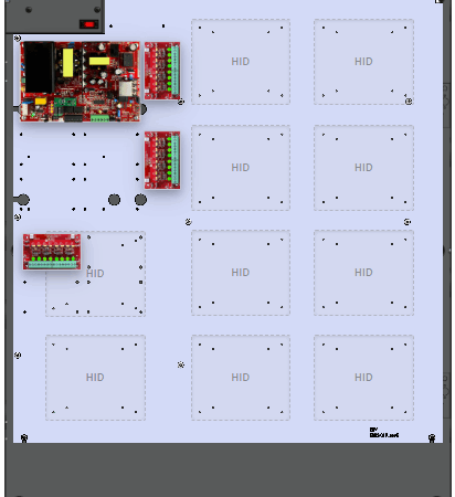 LifeSafetyPower FPO150-3D8PE8V HID Unified Power Systems 150W Single Voltage, 120 VAC 24 Auxiliary Outputs