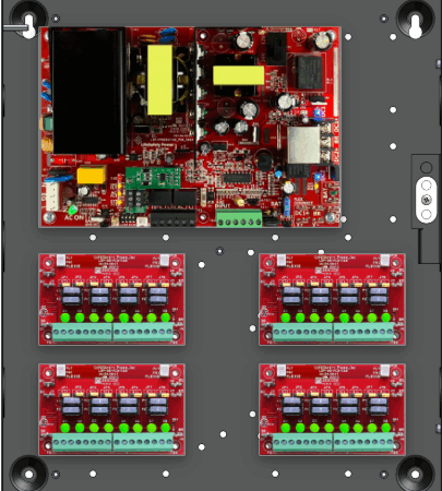 LifeSafetyPower FPO150-4D8E1 Standard Power Systems 150W Single Voltage, 120 VAC 32 Auxiliary Outputs