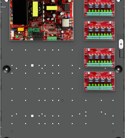 LifeSafetyPower FPO150-4D8E4 Standard Power Systems 150W Single Voltage, 120 VAC 32 Auxiliary Outputs