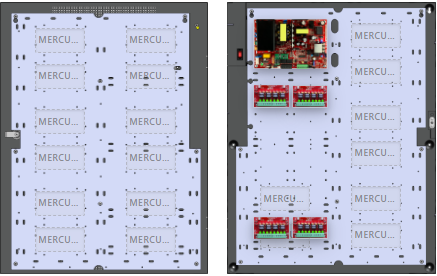 LifeSafetyPower FPO150-4D8E6M1 Mercury Unified Power Systems 150W Single Voltage, 120 VAC 32 Auxiliary Outputs