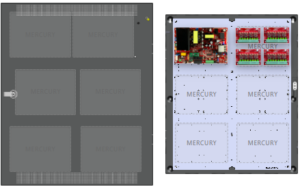 LifeSafetyPower FPO150-4D8PE4M1 Mercury Unified Power Systems 150W Single Voltage, 120 VAC 32 Auxiliary Outputs