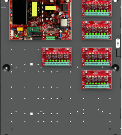 LifeSafetyPower FPO150-5D8PE2 Standard Power Systems 150W Single Voltage, 120 VAC 40 Auxiliary Outputs