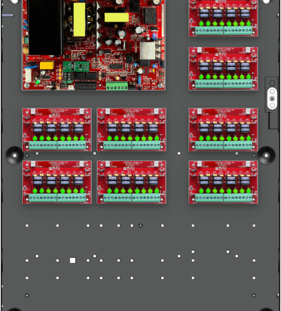 LifeSafetyPower FPO150-8D8E2 Standard Power Systems 150W Single Voltage, 120 VAC 64 Auxiliary Outputs