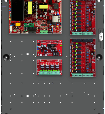 LifeSafetyPower FPO150-B1002C8D8E2 Standard Power Systems 150W Dual Voltage, 120 VAC 16 Relay Lock Outputs 8 Auxiliary Outputs