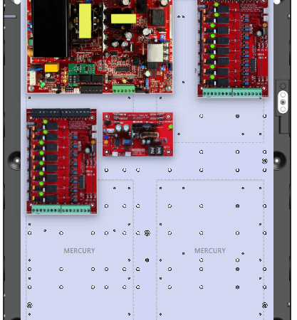 LifeSafetyPower FPO150-B1002C8E2M Mercury Unified Power Systems 150W Dual Voltage, 120 VAC 16 Relay Lock Outputs