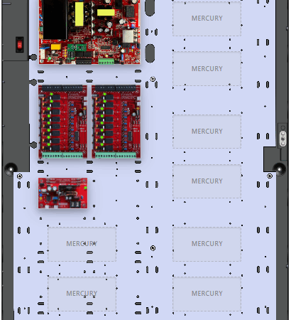 LifeSafetyPower FPO150-B1002C8E6M Mercury Unified Power Systems 150W Dual Voltage, 120 VAC 16 Relay Lock Outputs