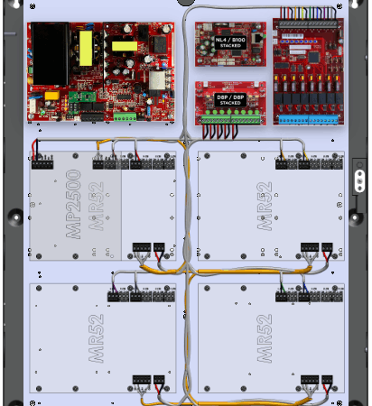 LifeSafetyPower FPO150-B1002D8PM8NL4E4M/T8-B Mercury ProWire Power Systems 150W Dual Voltage, 120 VAC 8 Managed Lock Outputs 16 Auxiliary Outputs