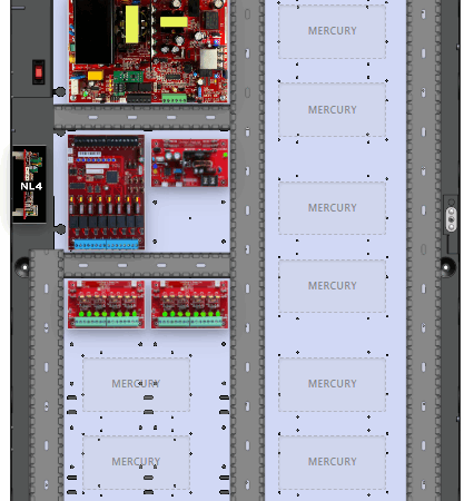 LifeSafetyPower FPO150-B1002D8PM8NL4E6M/P Mercury Unified Power Systems 150W Dual Voltage, 120 VAC 8 Managed Lock Outputs 16 Auxiliary Outputs