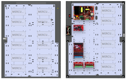 LifeSafetyPower FPO150-B1002D8PM8NL4E6M1 Mercury Unified Power Systems 150W Dual Voltage, 120 VAC 8 Managed Lock Outputs 16 Auxiliary Outputs
