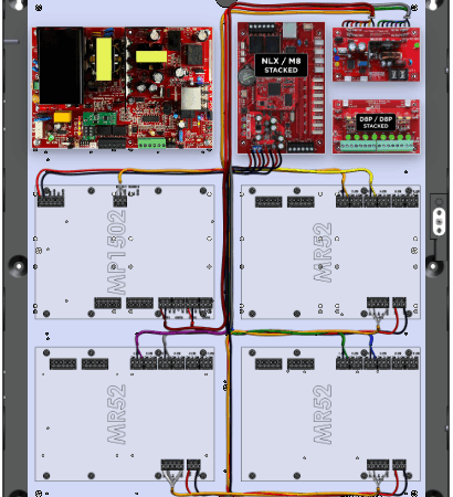 LifeSafetyPower FPO150-B1002D8PM8NLXE4M/T8-A Mercury ProWire Power Systems 150W Dual Voltage, 120 VAC 8 Managed Lock Outputs 16 Auxiliary Outputs