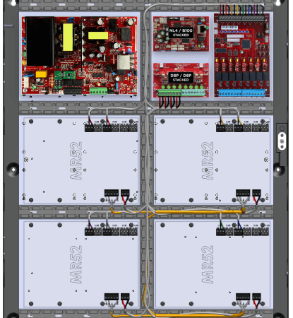 LifeSafetyPower FPO150-B1002D8PM8PNL4E4M/P8-C/E Mercury ProWire Power Systems 150W Dual Voltage, 230 VAC 8 Managed Lock Outputs 16 Auxiliary Outputs