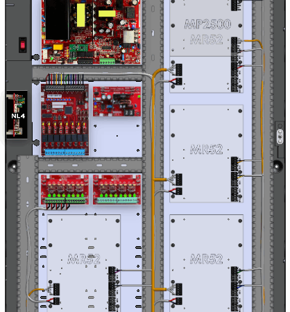 LifeSafetyPower FPO150-B1002D8PM8PNL4E6M/P8-B/E Mercury ProWire Power Systems 150W Dual Voltage, 230 VAC 8 Managed Lock Outputs 16 Auxiliary Outputs