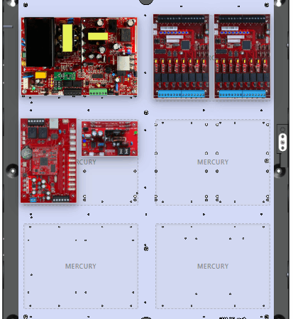 LifeSafetyPower FPO150-B1002M8PNLXE4M Mercury Unified Power Systems 150W Dual Voltage, 120 VAC 16 Managed Lock Outputs