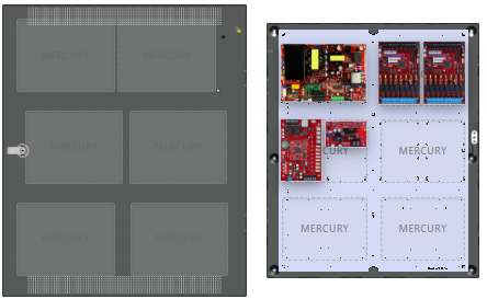 LifeSafetyPower FPO150-B1002M8PNLXE4M1 Mercury Unified Power Systems 150W Dual Voltage, 120 VAC 16 Managed Lock Outputs
