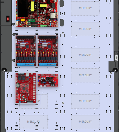 LifeSafetyPower FPO150-B1002M8PNLXE6M Mercury Unified Power Systems 150W Dual Voltage, 120 VAC 16 Managed Lock Outputs