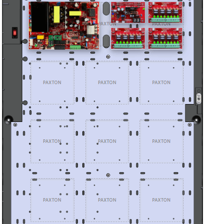LifeSafetyPower FPO150-B1003D8E6P Paxton Unified Power Systems 150W Dual Voltage, 120 VAC 24 Auxiliary Outputs