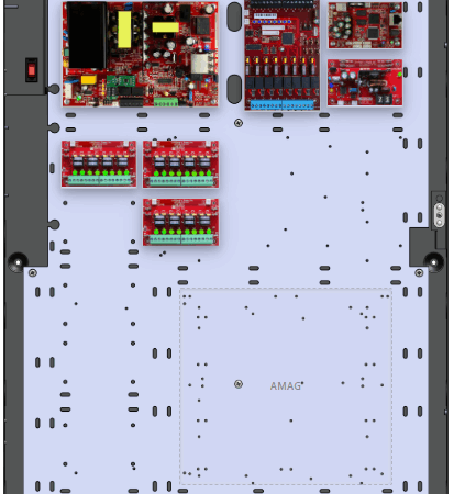 LifeSafetyPower FPO150-B1003D8M8NL4E6A AMAG Unified Power Systems 150W Dual Voltage, 120 VAC 8 Managed Lock Outputs 24 Auxiliary Outputs