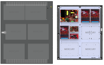 LifeSafetyPower FPO150-B1003M8NL4E4M1 Mercury Unified Power Systems 150W Dual Voltage, 120 VAC 24 Managed Lock Outputs