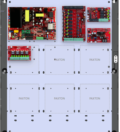 LifeSafetyPower FPO150-B100C4C8D8E4P Paxton Unified Power Systems 150W Dual Voltage, 120 VAC 12 Relay Lock Outputs 8 Auxiliary Outputs