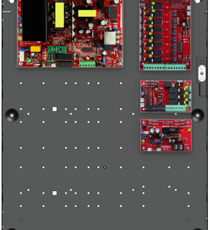 LifeSafetyPower FPO150-B100C4C8E2 Standard Power Systems 150W Dual Voltage, 120 VAC 12 Relay Lock Outputs