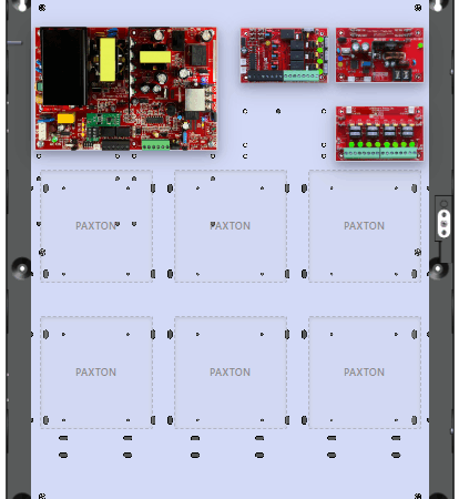 LifeSafetyPower FPO150-B100C4D8E4P Paxton Unified Power Systems 150W Dual Voltage, 120 VAC 4 Relay Lock Outputs 8 Auxiliary Outputs