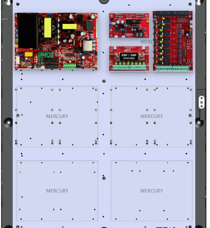 LifeSafetyPower FPO150-B100C82D8PE4M Mercury Unified Power Systems 150W Dual Voltage, 120 VAC 8 Relay Lock Outputs 16 Auxiliary Outputs
