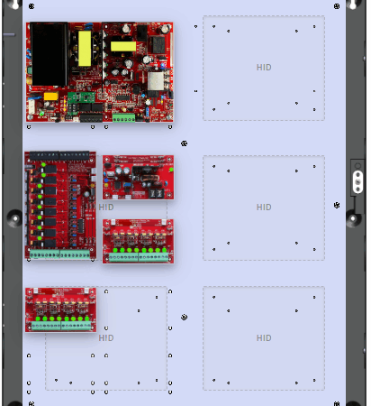 LifeSafetyPower FPO150-B100C82D8PE4V HID Unified Power Systems 150W Dual Voltage, 120 VAC 8 Relay Lock Outputs 16 Auxiliary Outputs