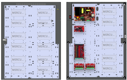 LifeSafetyPower FPO150-B100C82D8PE6M1 Mercury Unified Power Systems 150W Dual Voltage, 120 VAC 8 Relay Lock Outputs 16 Auxiliary Outputs