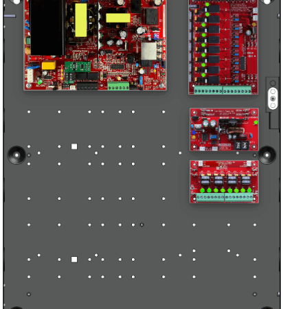 LifeSafetyPower FPO150-B100C8D8E2 Standard Power Systems 150W Dual Voltage, 120 VAC 8 Relay Lock Outputs 8 Auxiliary Outputs