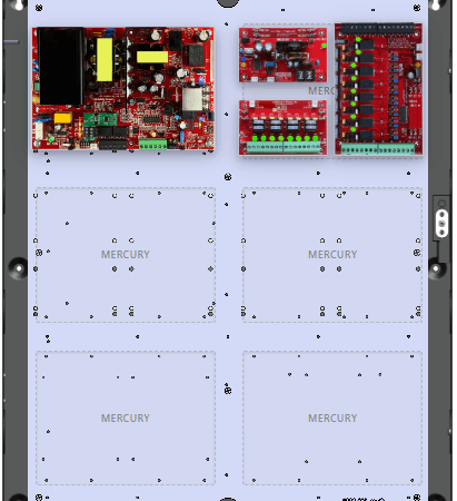 LifeSafetyPower FPO150-B100C8D8E4M/E Mercury Unified Power Systems 150W Dual Voltage, 230 VAC 8 Relay Lock Outputs 8 Auxiliary Outputs