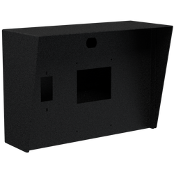 Pedestal Pro 1410HOU-EBMU-02-CRS 14"x10" 14-gauge Mild Steel Housing