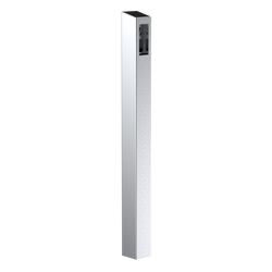 Pedestal Pro 44TOW-DOOR-01-304 47" Stainless Pedestal - DoorBird D1101V