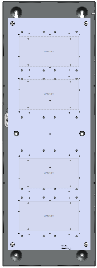 LifeSafetyPower EXS4M-BOXED 0W Single Voltage, 120 VAC