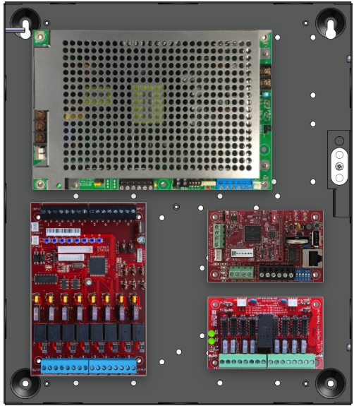 LifeSafetyPower FPG100-F8M8NLCE1 Standard Power Systems 100W Single Voltage, Universal 8 Managed Lock Outputs