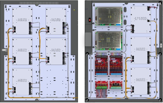 LifeSafetyPower FPG100/200-3D8P2M8NLCE6M1/T16-A Mercury ProWire Power Systems 300W Dual Voltage, Universal 16 Managed Lock Outputs 24 Auxiliary Outputs