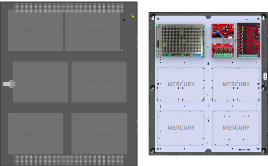 LifeSafetyPower FPG200-B150C8D8PE4M1 Mercury Unified Power Systems 200W Dual Voltage, Universal 8 Relay Lock Outputs 8 Auxiliary Outputs