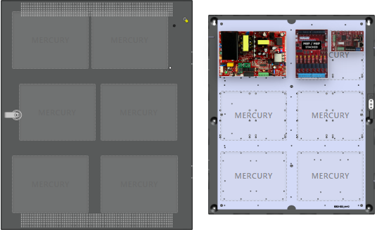LifeSafetyPower FPO150-2M8PNLCE4M1 Mercury Unified Power Systems 150W Single Voltage, 120 VAC 16 Managed Lock Outputs