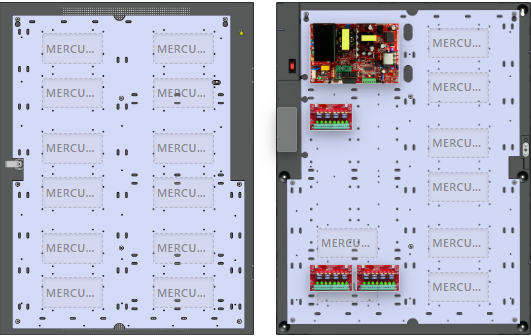 LifeSafetyPower FPO150-3D8NLCE6M1 Mercury Unified Power Systems 150W Single Voltage, 120 VAC 24 Auxiliary Outputs