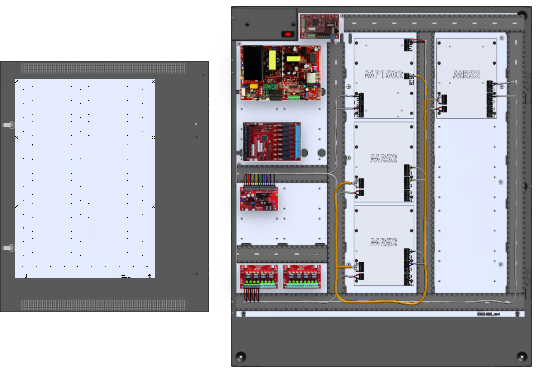 LifeSafetyPower FPO150-B1002D8M8NLCE8M1/P8-A/E Mercury ProWire Power Systems 150W Dual Voltage, 230 VAC 8 Managed Lock Outputs 16 Auxiliary Outputs