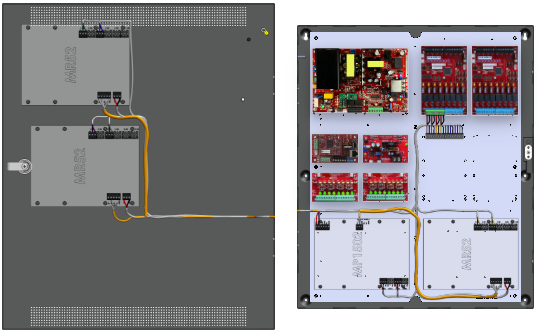 LifeSafetyPower FPO150-B1002D8P2M8NLCE4M1/T8-A/E Mercury ProWire Power Systems 150W Dual Voltage, 230 VAC 16 Managed Lock Outputs 16 Auxiliary Outputs